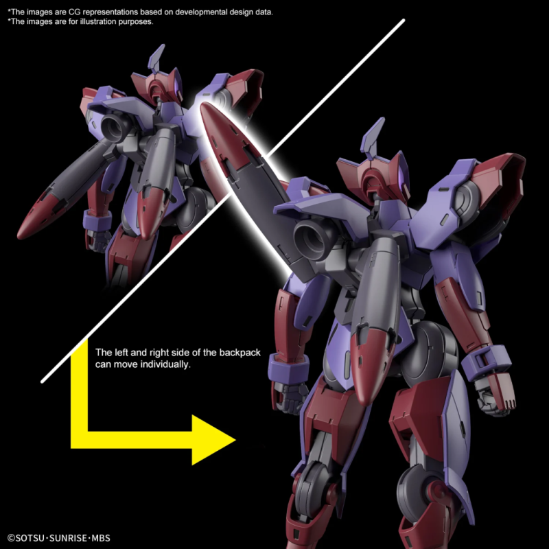 THE WITCH FROM MERCURY - HG 1/144 Beguir-Pente - Model Kit 