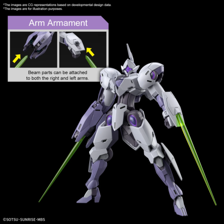 THE WITCH FROM MERCURY - HG 1/144 Michaelis - Model Kit 