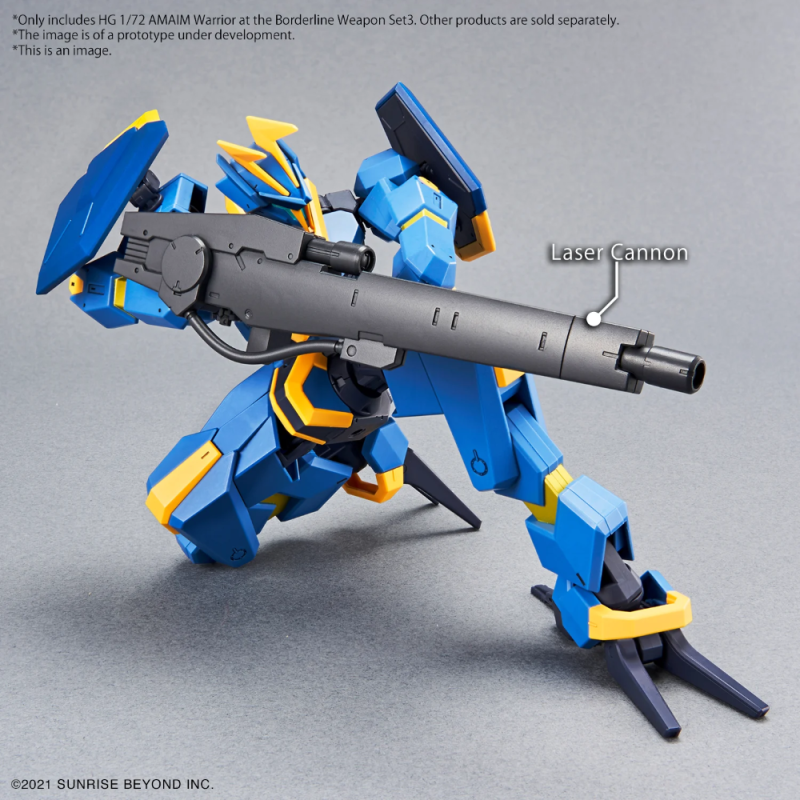 AMAIM -HG 1/72 AMAIM Warrior at the Borderline Weapon Set 3 -Model Kit 