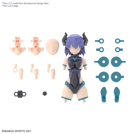 30MS - Option Parts Set 7 (Evil Costume) "Color A" - Model Kit 