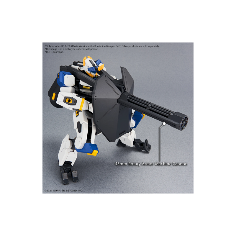 AMAIM -HG 1/72 AMAIM Warrior at the borderline Weapon Set 2 -Model Kit 