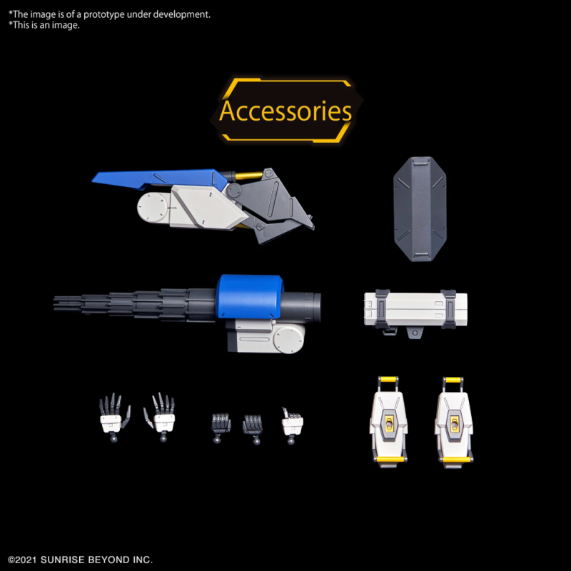 AMAIM - HG 1/72 MAILeS Byakuchi (Drill & Claw Arm) - Model Kit 