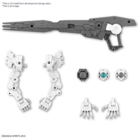 30MM - 1/144 Option Parts Set 11 (Large Cannon/Arm Unit) - Model Kit 