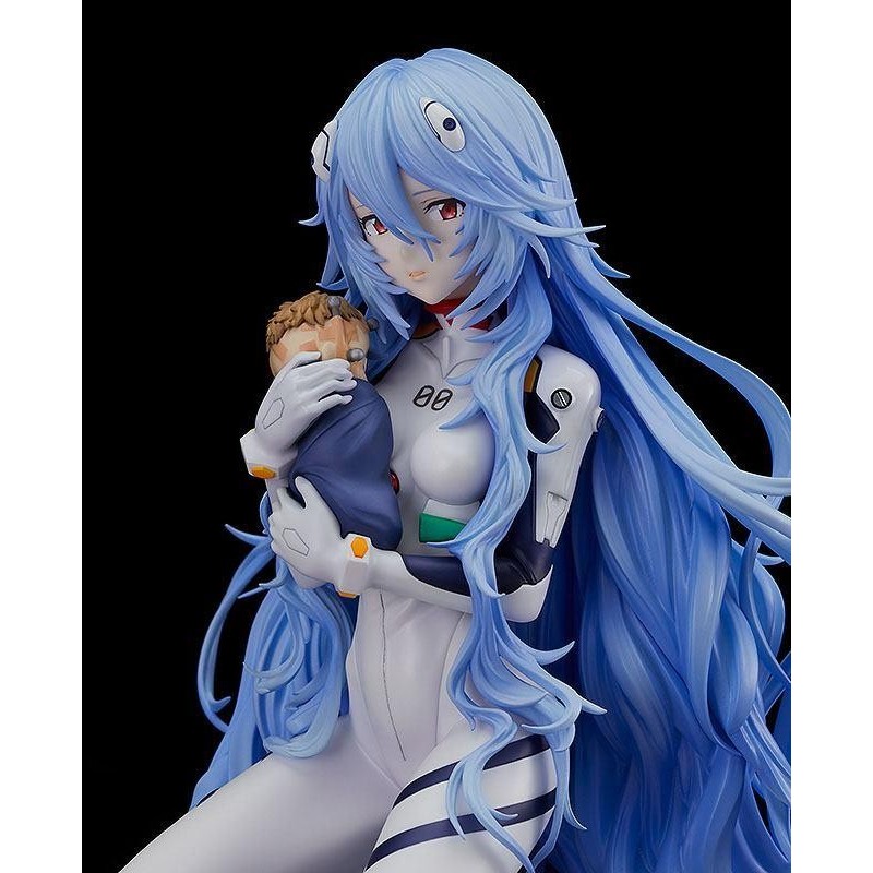 REBUILD OF EVANGELION - Rei Ayanami "Cheveux Longs" - Statuette 16cm 