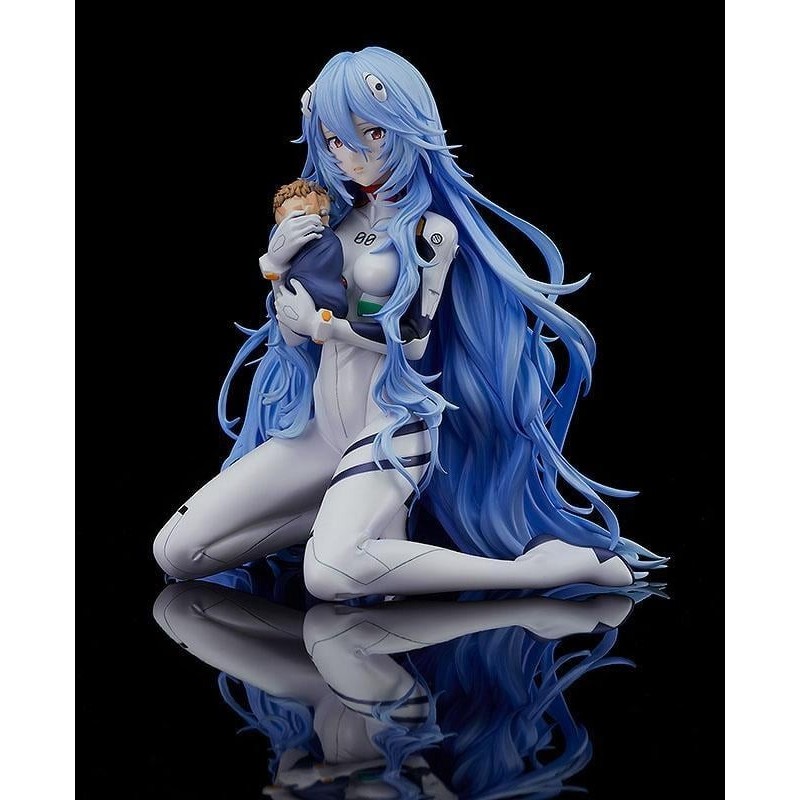 REBUILD OF EVANGELION - Rei Ayanami "Cheveux Longs" - Statuette 16cm 