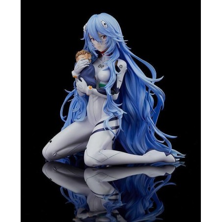 REBUILD OF EVANGELION - Rei Ayanami "Cheveux Longs" - Statuette 16cm 
