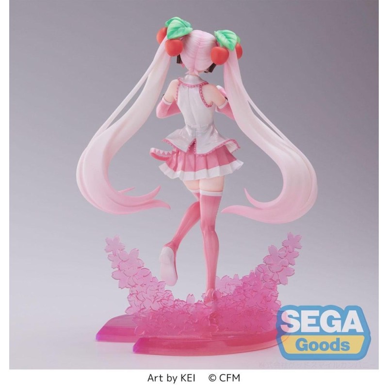 HATSUNE MIKU - Sakura Miku 2023 - Statuette Luminasta 21cm 