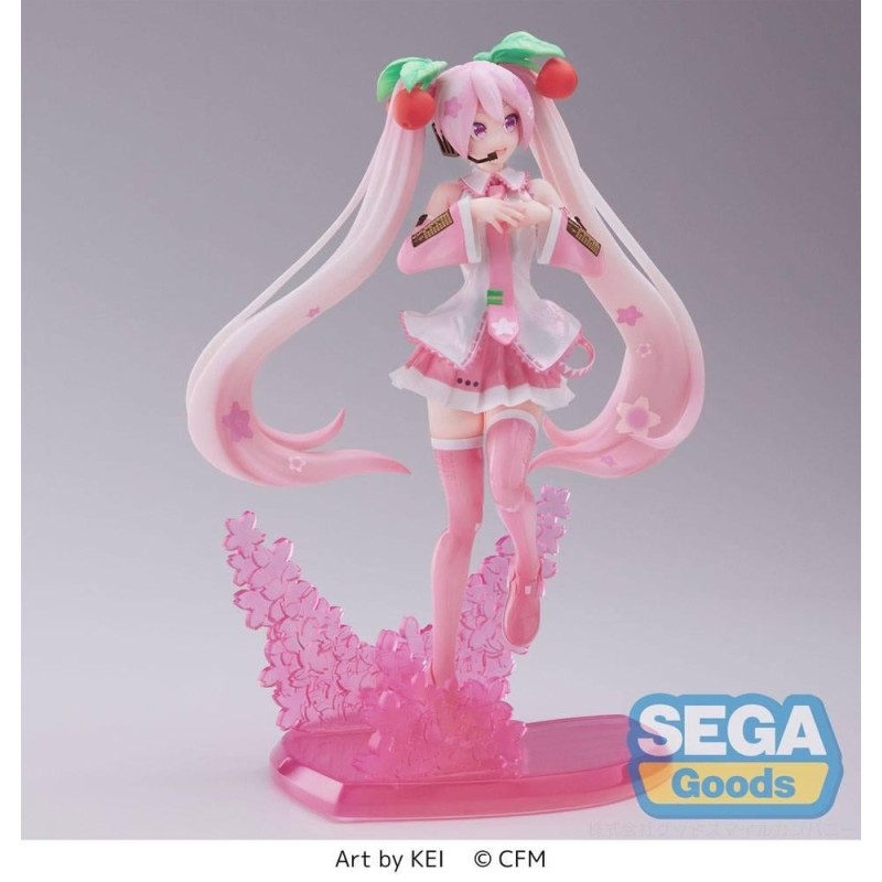 HATSUNE MIKU - Sakura Miku 2023 - Statuette Luminasta 21cm 