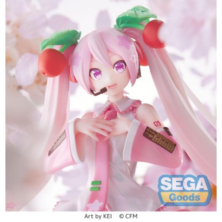 HATSUNE MIKU - Sakura Miku 2023 - Statuette Luminasta 21cm 