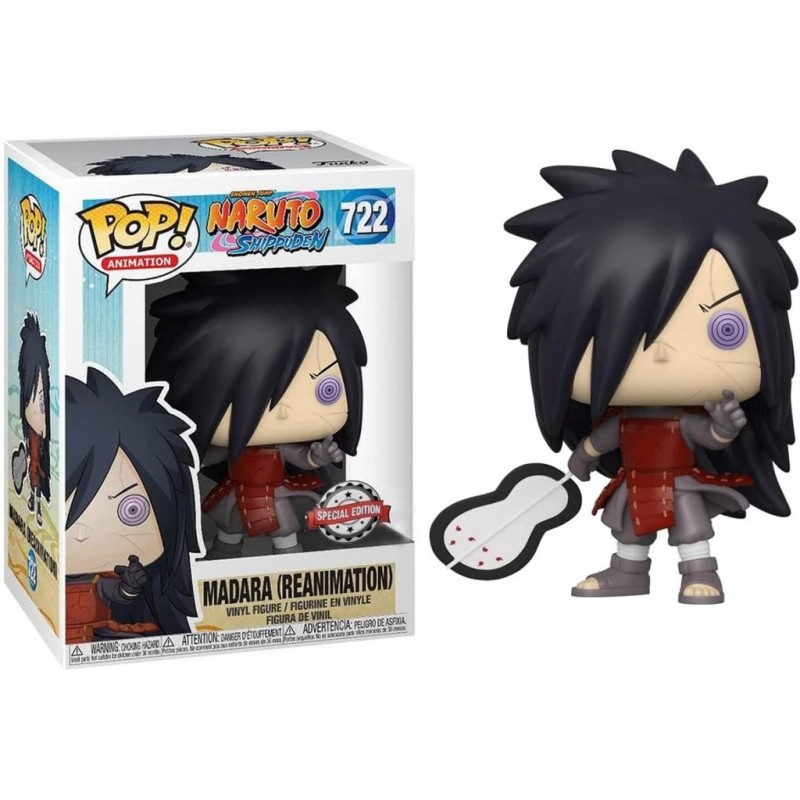 NARUTO - POP N° 722 - Madara w/Weapon SE + T-shirt (L) 