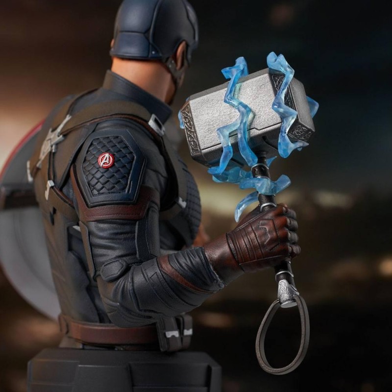 AVENGERS ENDGAME - Captain America - Buste 15cm 