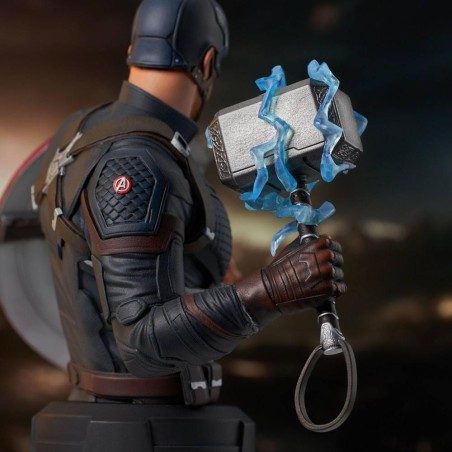 AVENGERS ENDGAME - Captain America - Buste 15cm 