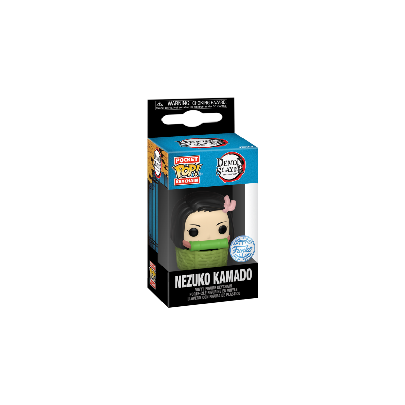 DEMON SLAYER - Pocket Pop Keychains - Nezuko in Basket 