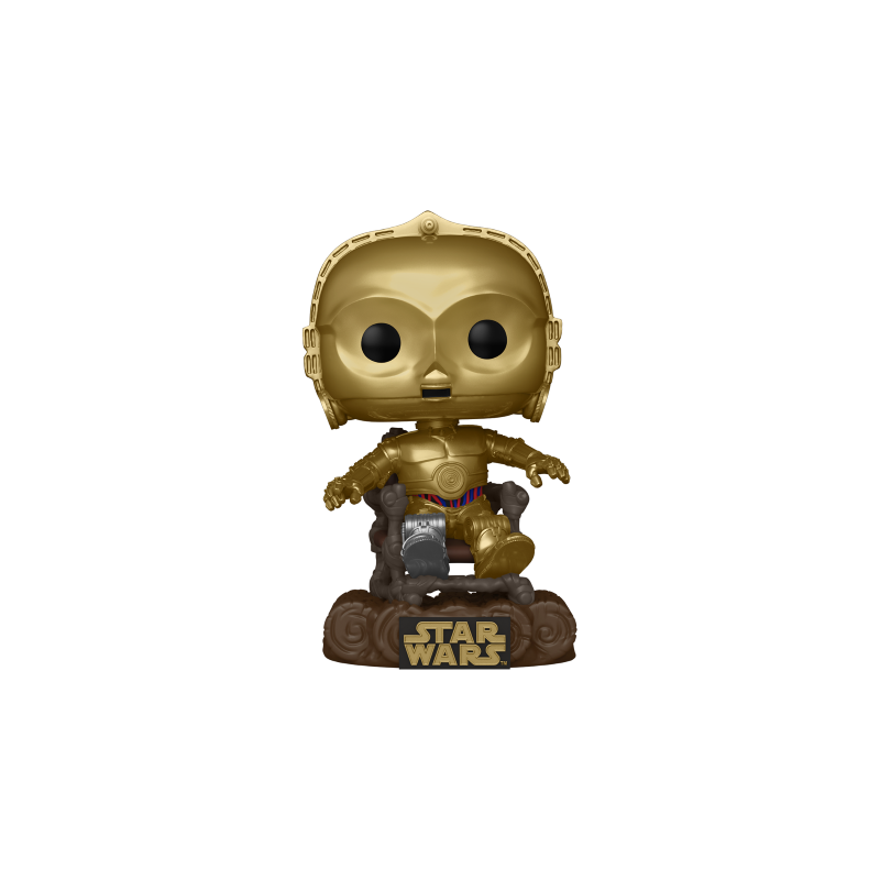 STAR WARS 6 "40EME ANNIVERSAIRE" - POP N° 609 - C3PO sur Chaise 
