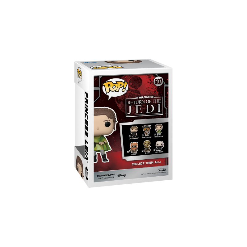 STAR WARS 6 "40EME ANNIVERSAIRE" - POP N° 607 - Leia (BH) 