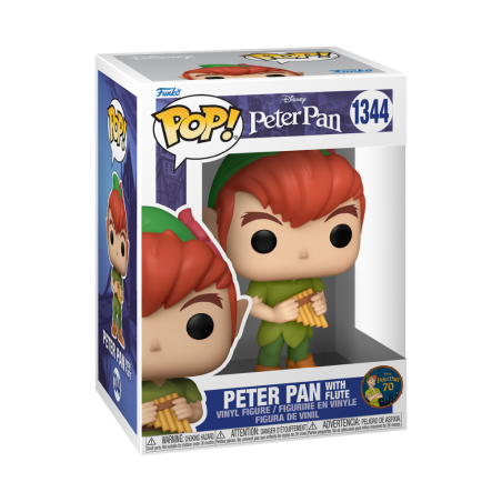 PETER PAN "70EME ANNIVERSAIRE" - POP N° 1344 - Peter avec Flute 