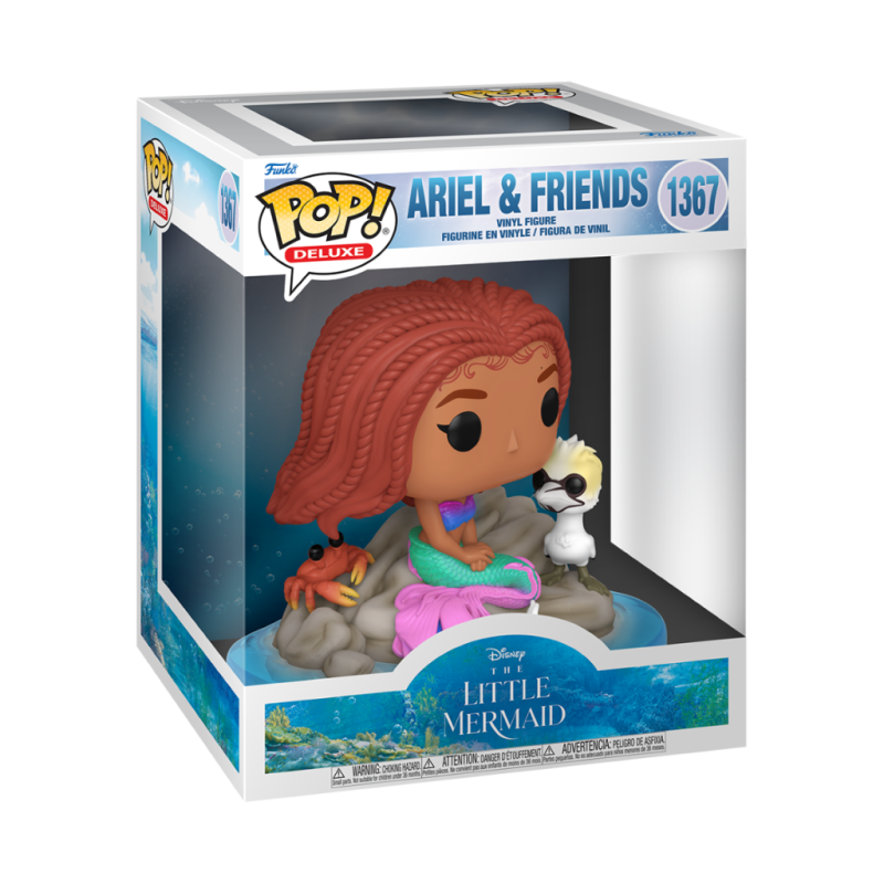 LA PETITE SIRENE "LIVE ACTION" - POP Deluxe N° 1367 - Ariel & Amis 