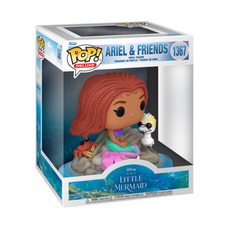 LA PETITE SIRENE "LIVE ACTION" - POP Deluxe N° 1367 - Ariel & Amis 