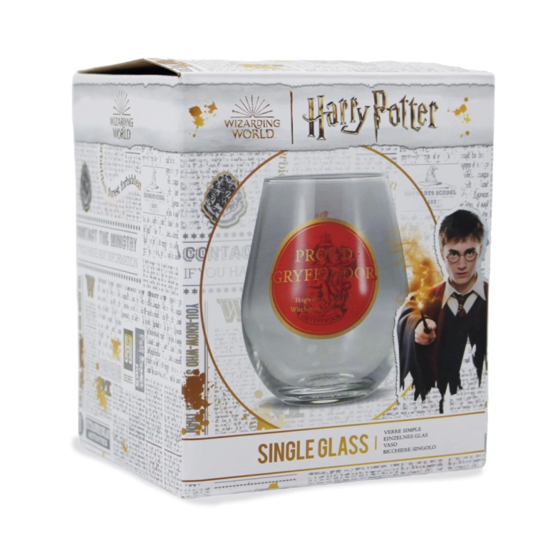 HARRY POTTER - Fier Gryffondor - Verre 325ml 