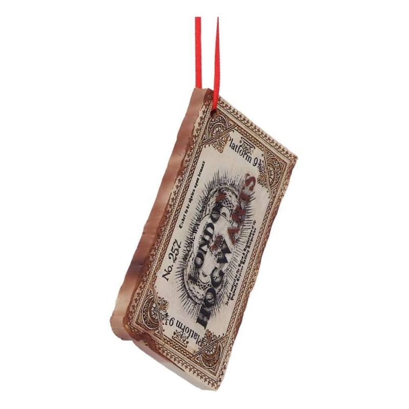 HARRY POTTER - Ticket Poudlard Express - Décoration de Sapin 9.5cm 