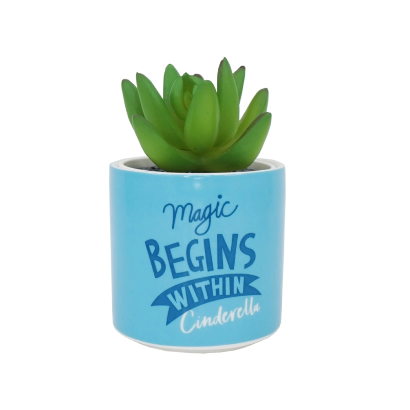 DISNEY - Cendrillon - Faux Pot à Plantes 6.5cm 