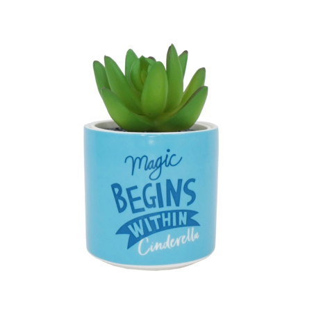 DISNEY - Cendrillon - Faux Pot à Plantes 6.5cm 