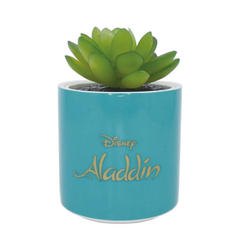 DISNEY - Aladdin - Faux Pot à Plantes 6.5cm (Turquoise) 