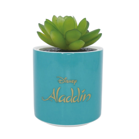 DISNEY - Aladdin - Faux Pot à Plantes 6.5cm (Turquoise) 