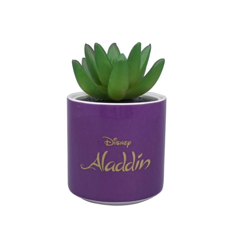 DISNEY - Aladdin - Faux Pot à Plantes 6.5cm (Mauve) 