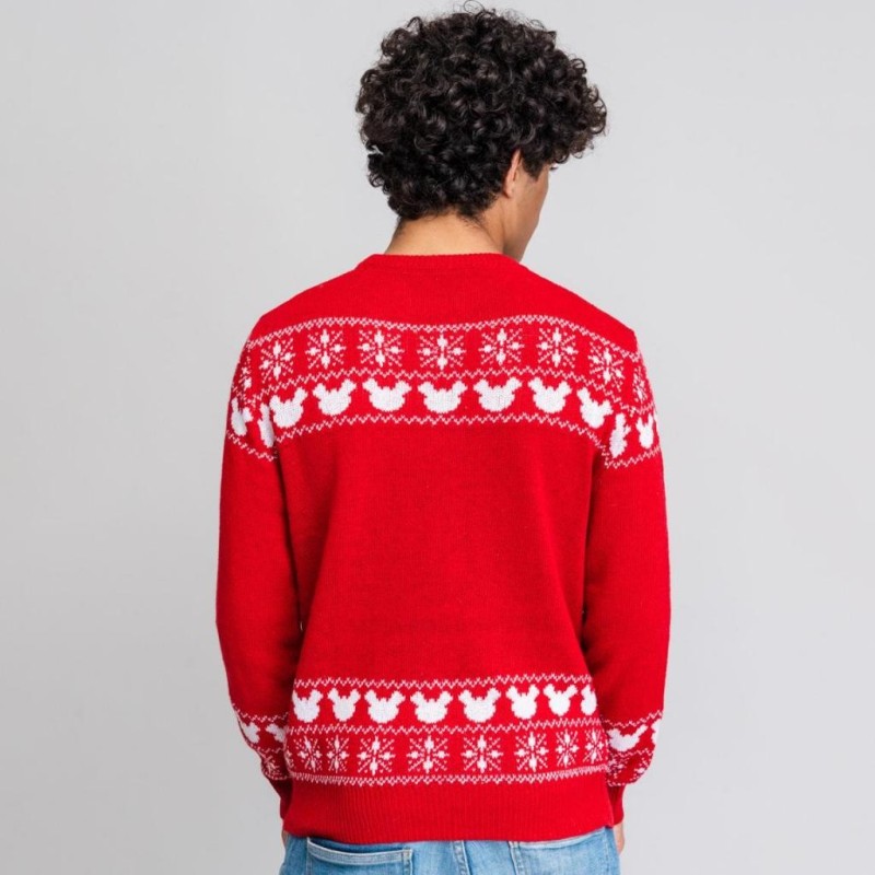 MICKEY - Winter Fun - Pull de Noël (2XL) 