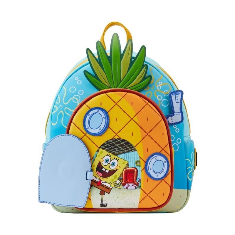 BOB L'EPONGE - Maison Ananas - Mini Sac à dos LoungeFly 