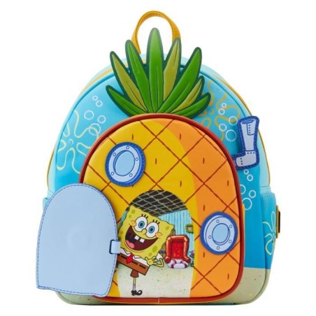 BOB L'EPONGE - Maison Ananas - Mini Sac à dos LoungeFly 