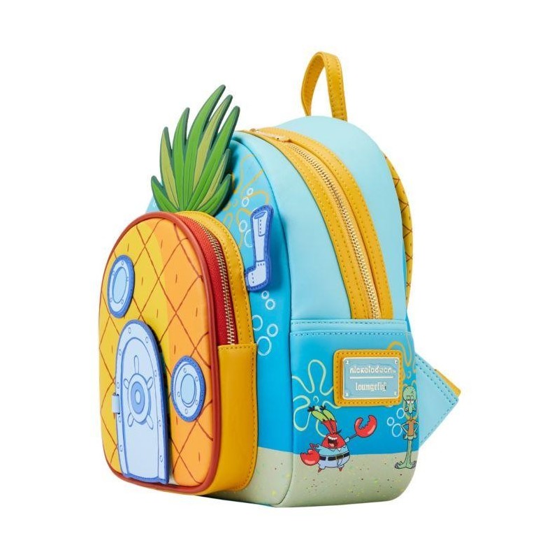 BOB L'EPONGE - Maison Ananas - Mini Sac à dos LoungeFly 
