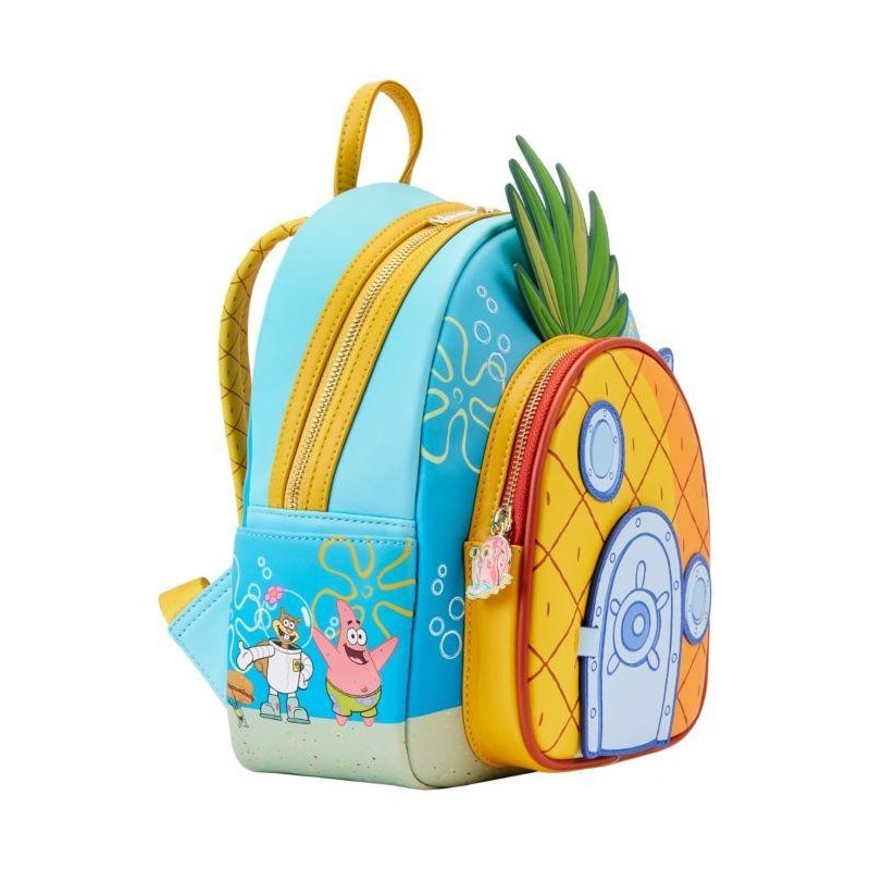 BOB L'EPONGE - Maison Ananas - Mini Sac à dos LoungeFly 
