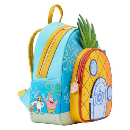 BOB L'EPONGE - Maison Ananas - Mini Sac à dos LoungeFly 