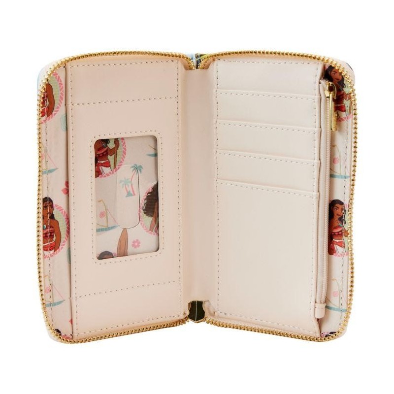 DISNEY - Moana "Scene Princesse" - Portefeuille LoungeFly 