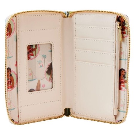 DISNEY - Moana "Scene Princesse" - Portefeuille LoungeFly 