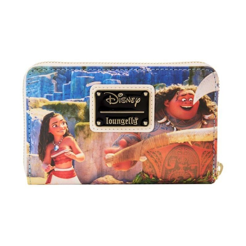 DISNEY - Moana "Scene Princesse" - Portefeuille LoungeFly 