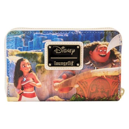 DISNEY - Moana "Scene Princesse" - Portefeuille LoungeFly 