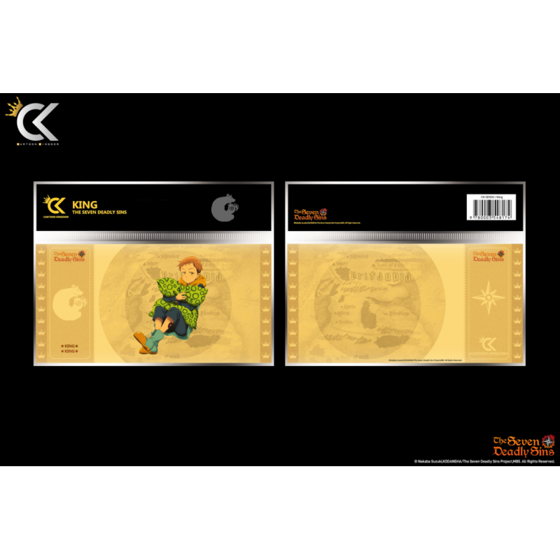 SEVEN DEADLY SINS - King - Golden Ticket 