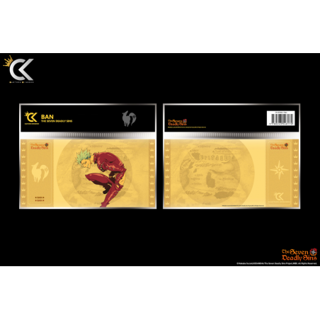 SEVEN DEADLY SINS - Ban - Golden Ticket 