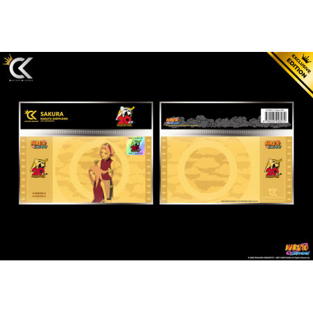 NARUTO SHIPPUDEN - Sakura - Golden Ticket 20ème Anniversaire 