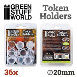 Capsules pour Jetons 20mm