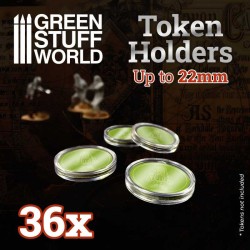Capsules pour Jetons 22mm 2