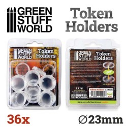 Capsules pour Jetons 23mm