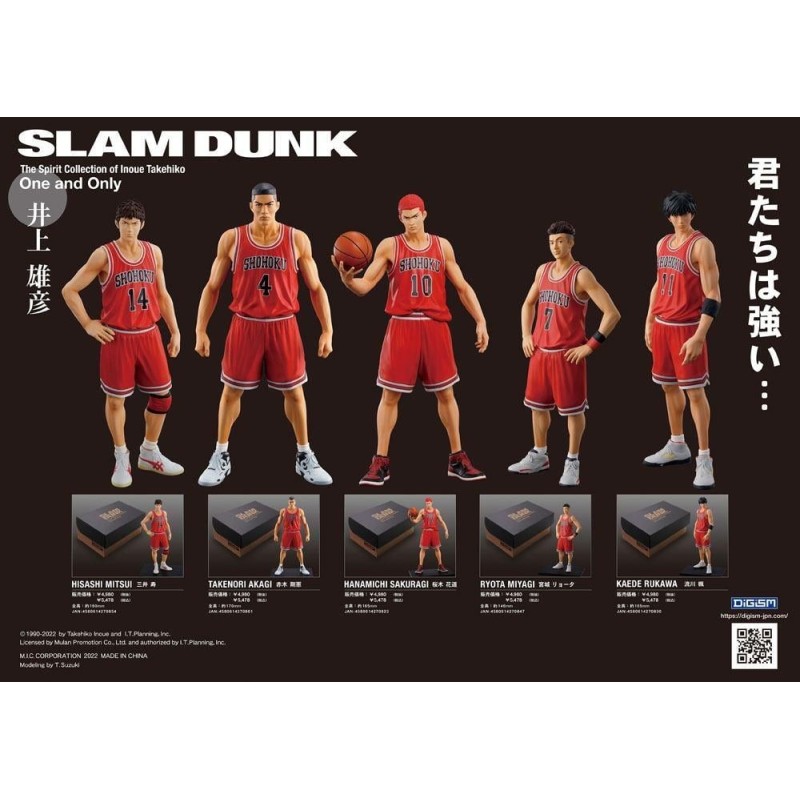 SLAM DUNK - Hisashi Mitsui - Statuette 16cm 