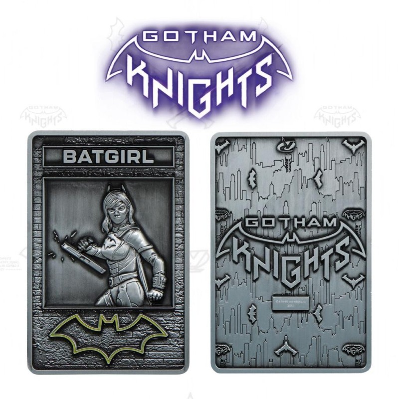 GOTHAM KNIGHTS - Batgirl - Lingot en Métal Collection Limitée 