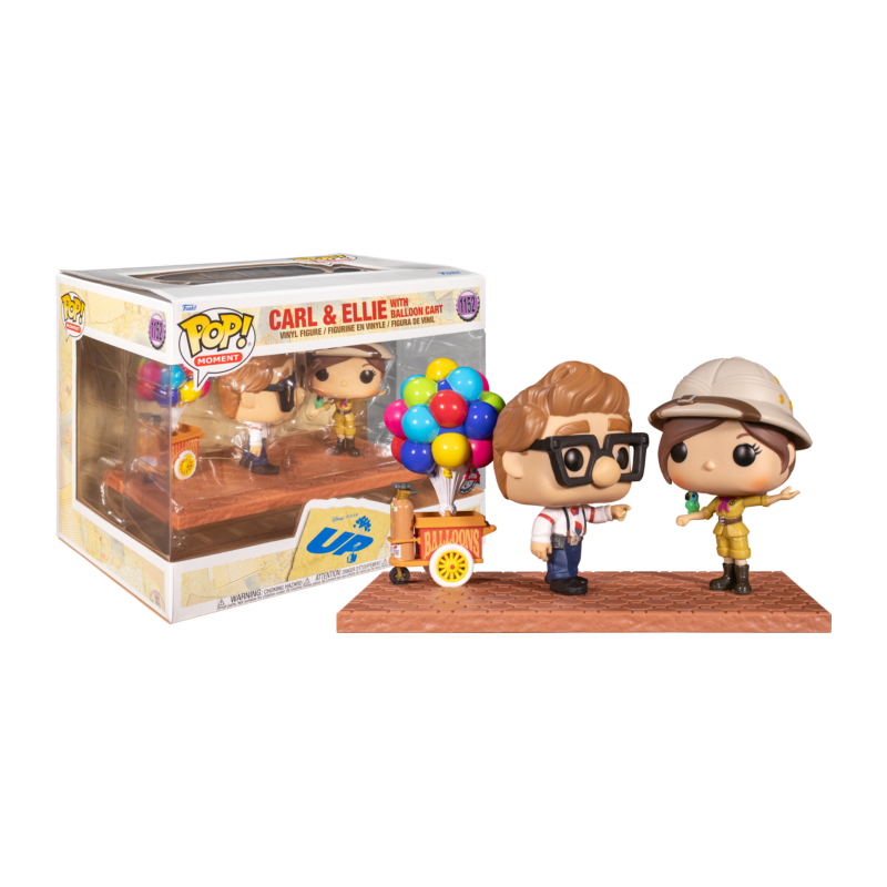 LA-HAUT - POP Movie Moments N°1152 - Carl et Ellie Chariot Ballon S.E. 
