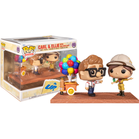 LA-HAUT - POP Movie Moments N°1152 - Carl et Ellie Chariot Ballon S.E. 