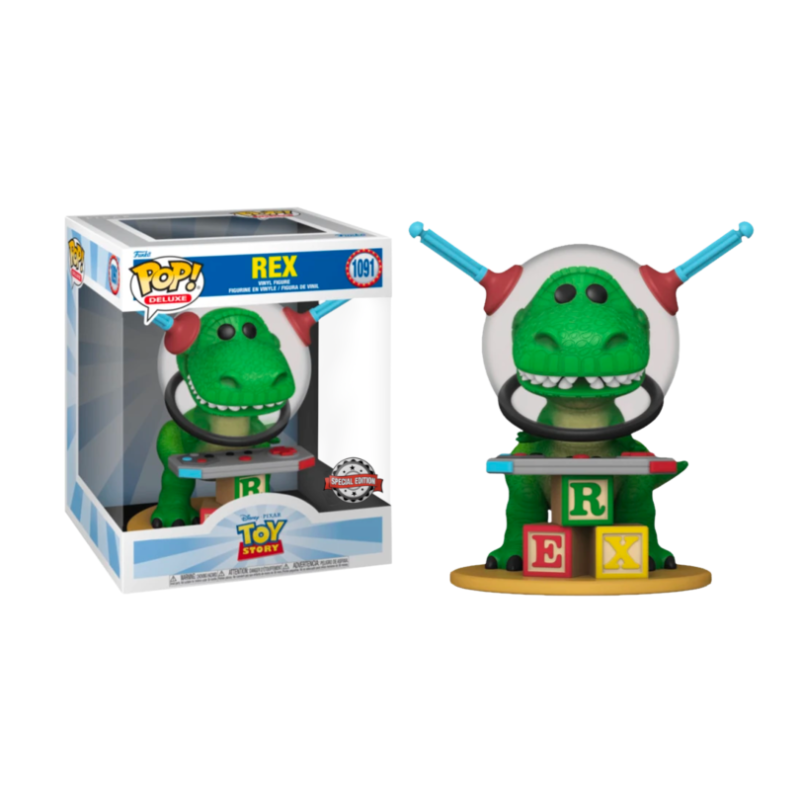 TOY STORY 4 - POP Deluxe N° 1091 - Rex SPECIAL EDITION 